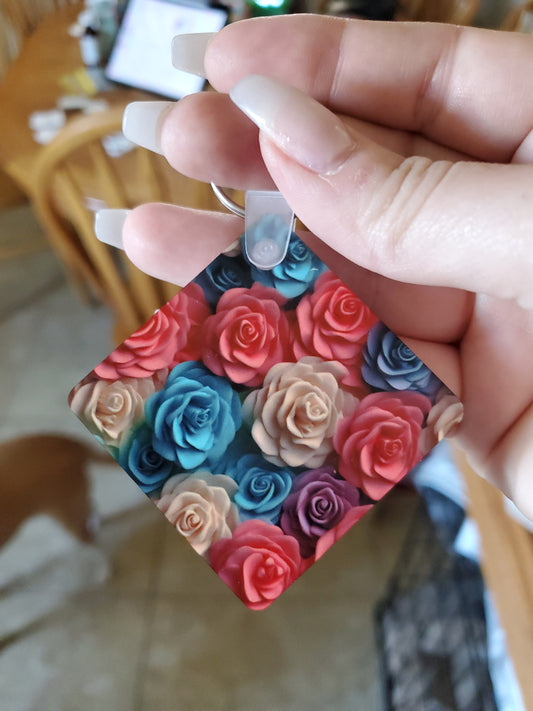 3D roses